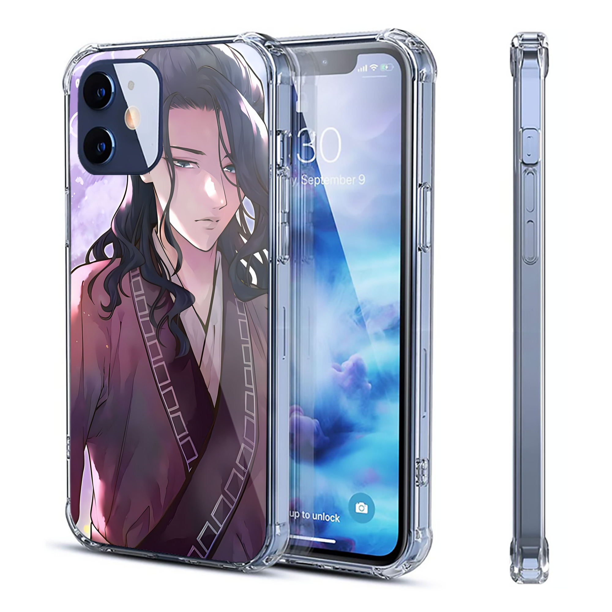 （画像用） 薬屋のひとりごと The Apothecary Diaries 【iPhone 12シリーズ対応】透明スマホケース（クリアソフトケース）